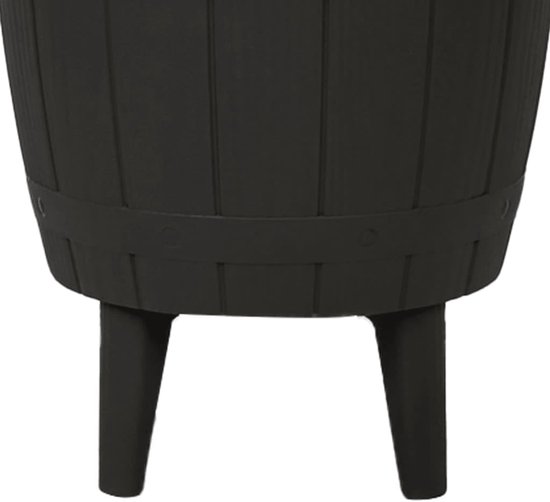 Tafel met ijskoeler - Koelbox tafel cocktailtafel - Tuinfeesten organiseren - 3-in-1 functie - 48 x 48 x 82 cm — afbeelding 5
