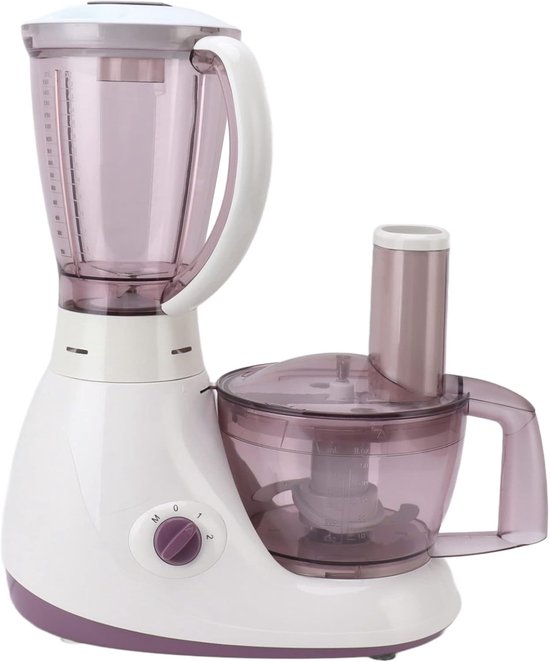 Elektrische Mixer - Keukenmachine - Bakken en Koken - 3 Roestvrijstalen Containers - 2000W - Multi — afbeelding 5