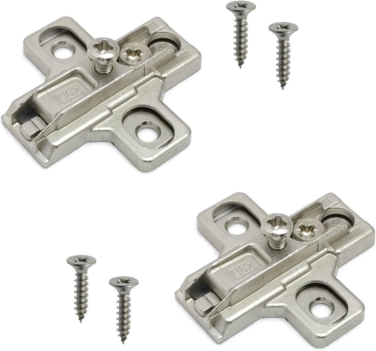 Salice Basis Series 200 with traditional assembly, hinge for doors and doors. (cross H02 REG. ECENTRICA) - ShopVlot