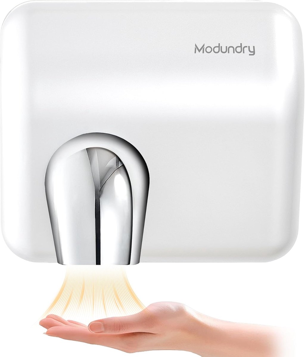 Hand Dryer, Electric, 2300 W, Hand Dryer, Commercial Automatic, Hand Dryer, Wall Mounted for Toilet, Bathroom, 5-7 - ShopVlot