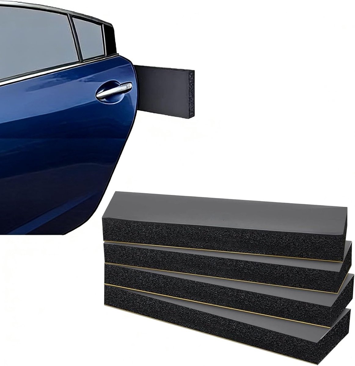 Garagewandbeschermer 3 cm - Zelfklevend - Extra dik - Bescherming voor je auto - SnelShoppen