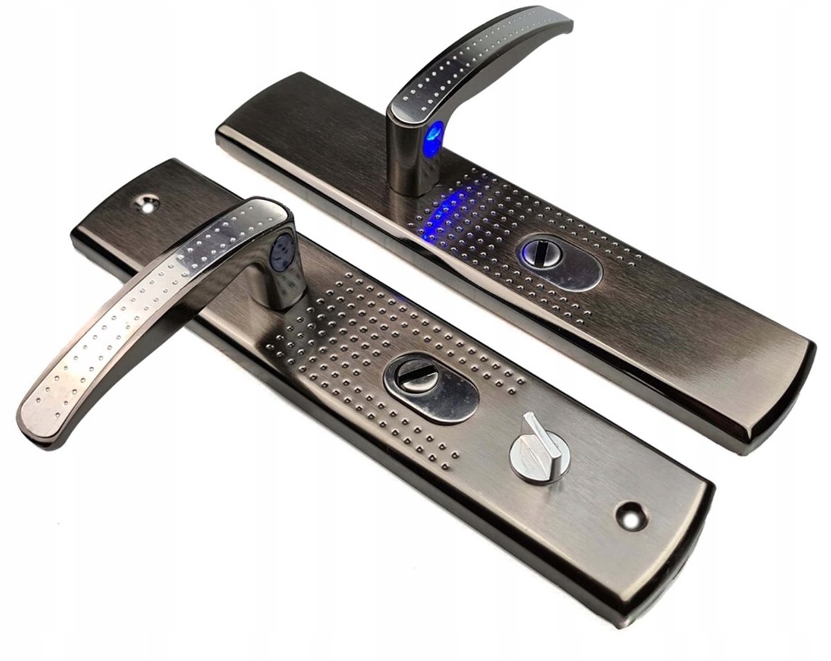 Merkloze Deurklink met LED Verlichting - Rechts, 68mm