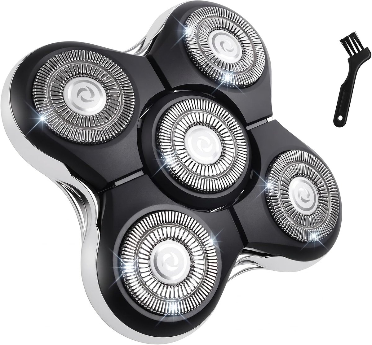 Reservekoppen voor XR1600, RX7, BOSS XR7120 - roestvrij staal - huidvriendelijk - ideaal voor nat/droog scheren - ShopVlot