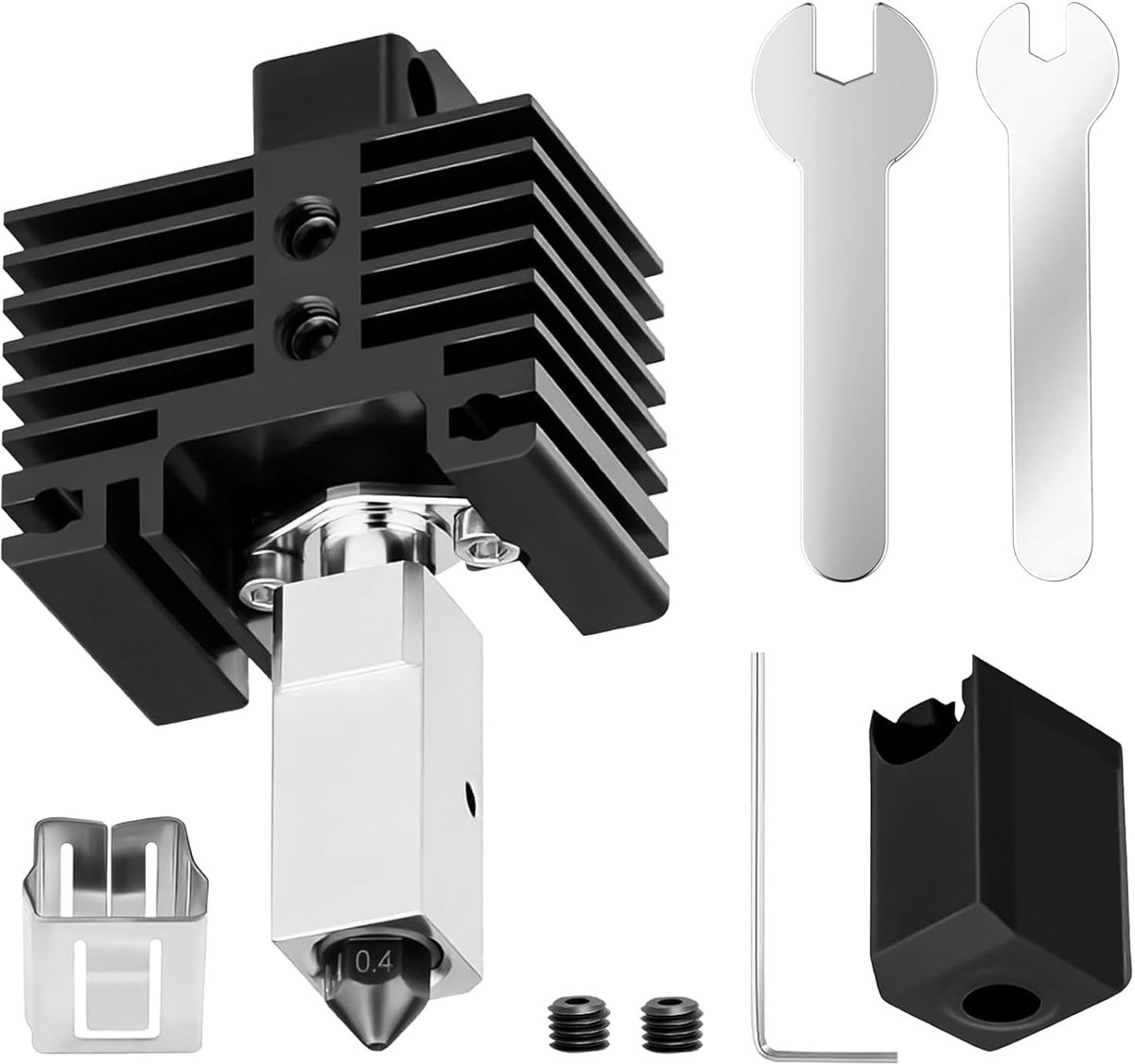 Hotendkit voor Bambu Lab X1 / X1C / X1E / P1P / P1S - Volledig metalen hoge temperatuur hotend - ShopVlot