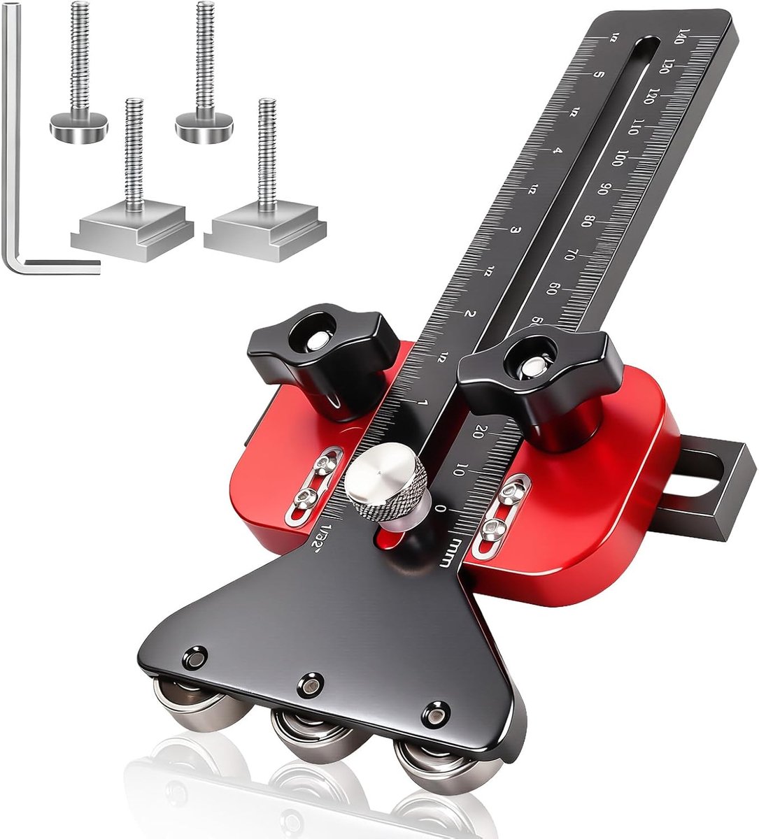 Tafelcirkelzaag 9,5 x 19 mm - Aluminium Legering - Inverted Wol Ontwerp - Snelle Instellingen en Veilig Locking - ShopVlot
