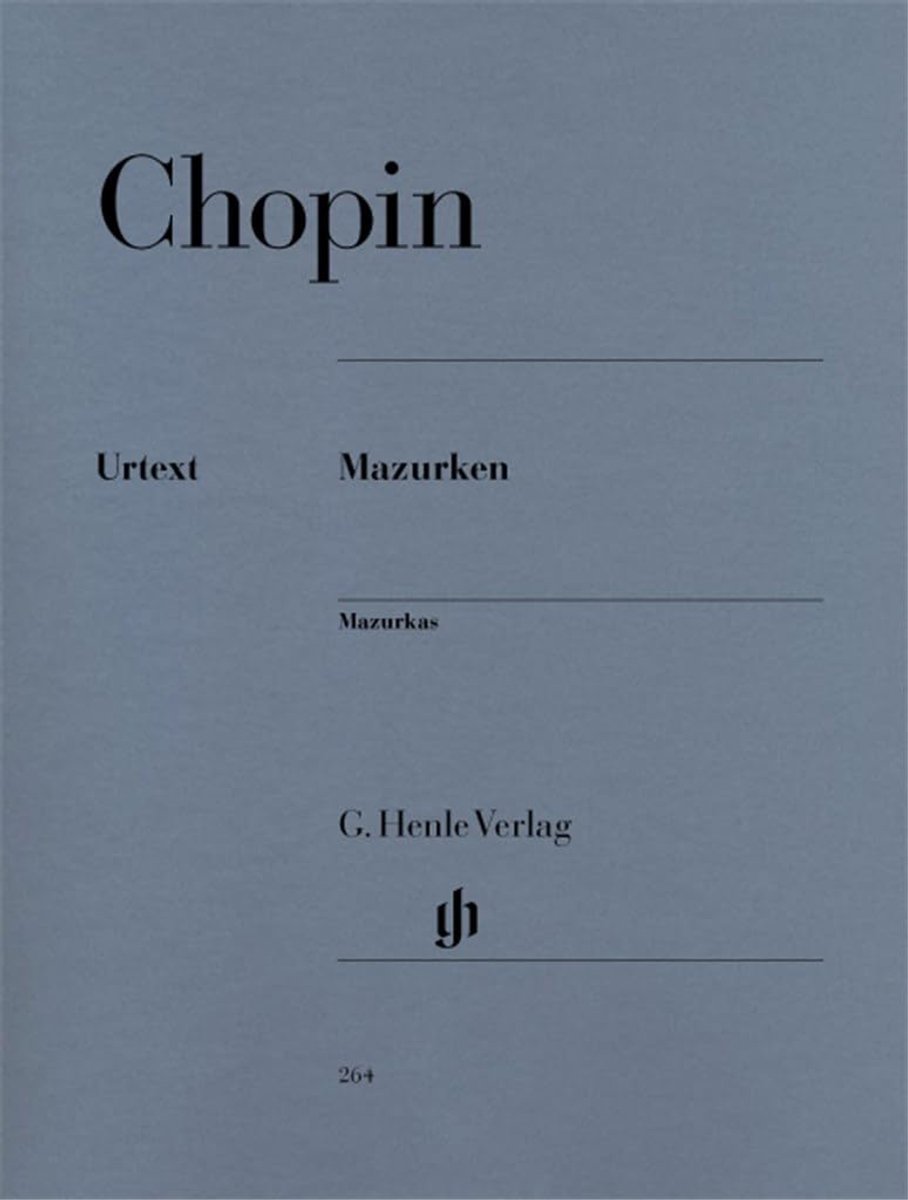 Piano notenboek mazurka's - voor piano met twee handen - klassieke muziek - plezierige speelervaring - ShopVlot