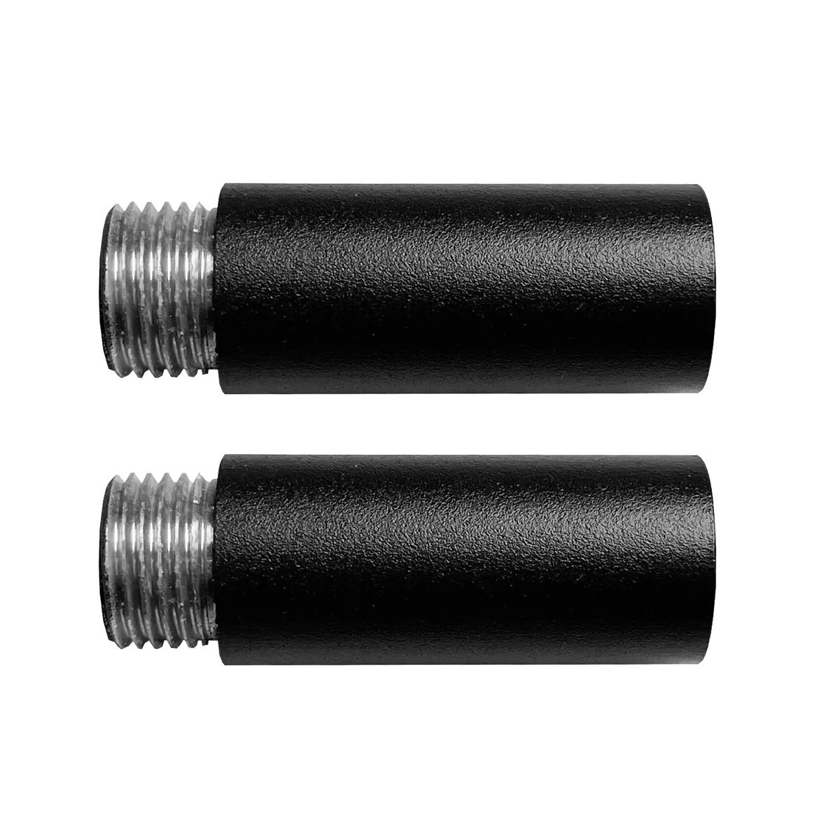 GURI verlengstuk voor wandmontage, zwart, set van 2 stuks, diepte 52 mm, voor GURI wandlamp uit de Deco-collectie
