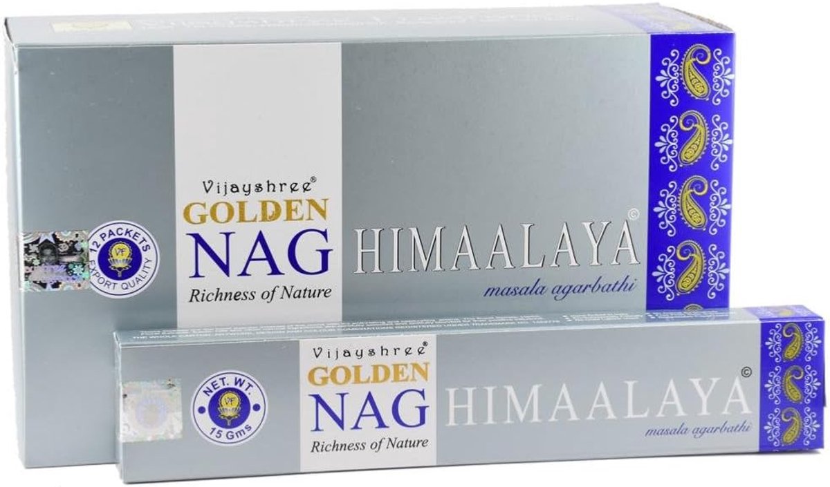 Wierook Himaalaya - 12 pakken - 180 g - Verfrissende geur - Ontspannend effect - ShopVlot