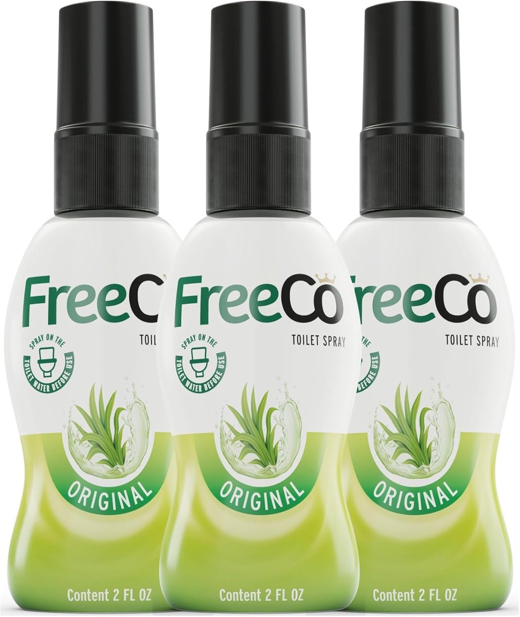 WC geurblokkade spray - 3x60ml - citrus geur - voorkomt ongewenste geuren - ShopVlot