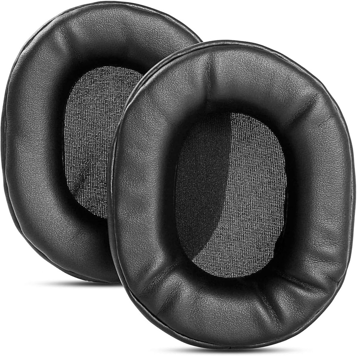 Oorkussens vervanging - zacht protein leer/memory foam - perfecte geluidsisolatie - voor Mixcder E9 - ShopVlot