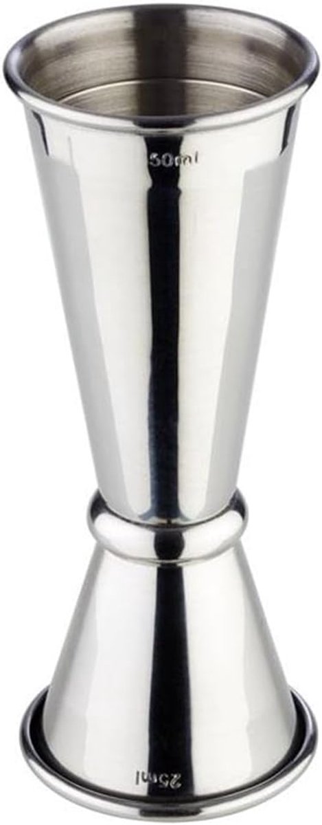Cocktail maatbeker 25/50ml - RVS - Japanse design - Perfect voor het maken van cocktails - ShopVlot