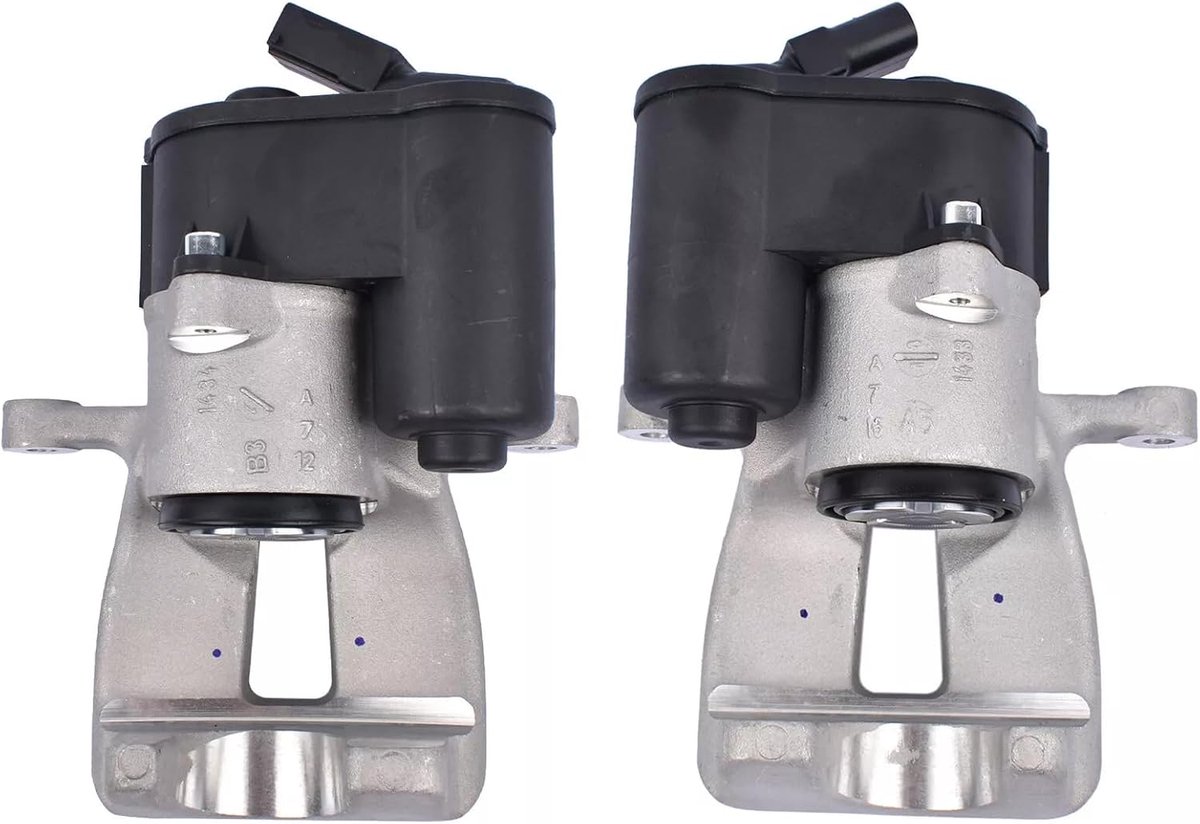 Remklauwen met afstelmotor links en rechts - vervangingsonderdeel - compatibel met B6 2005-2011 - ShopVlot