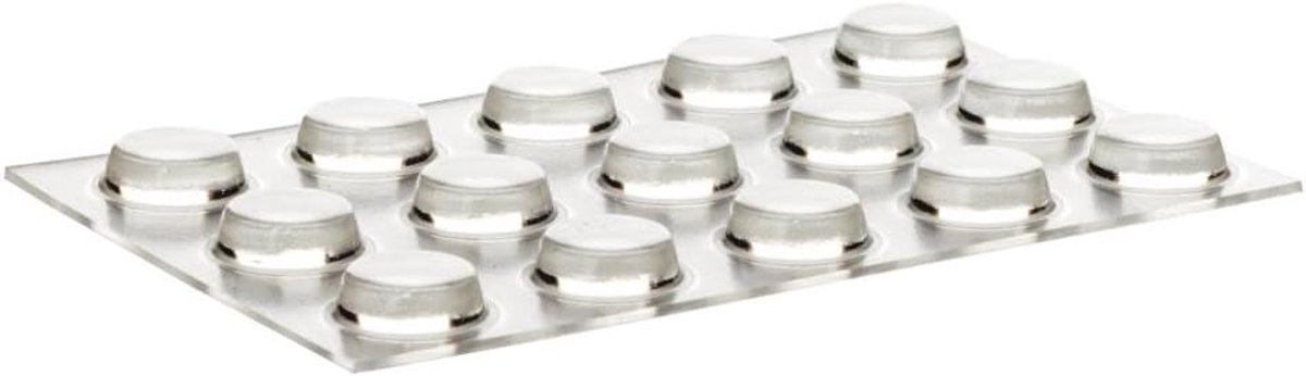Bumpers Clear Lens Ø 14 mm - Diverse maten - Zelfklevend - Dempt impact - ShopVlot