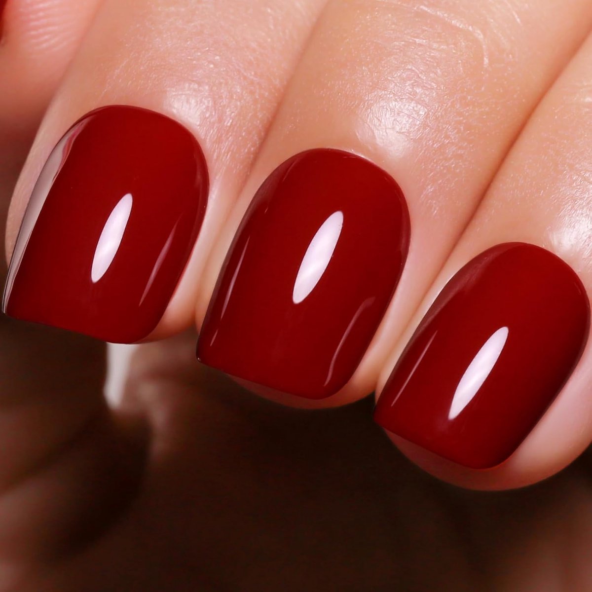 Gel Nagellak 15ml - Donker Burgunderrood - UV Soak Off - Perfect voor herfst en winter - ShopVlot
