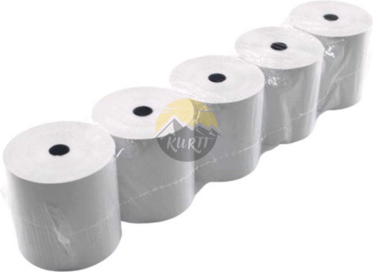 Thermal rolls 80x80x12mm - BPA vrij - 50 rollen - ideaal voor kassasystemen - ShopVlot