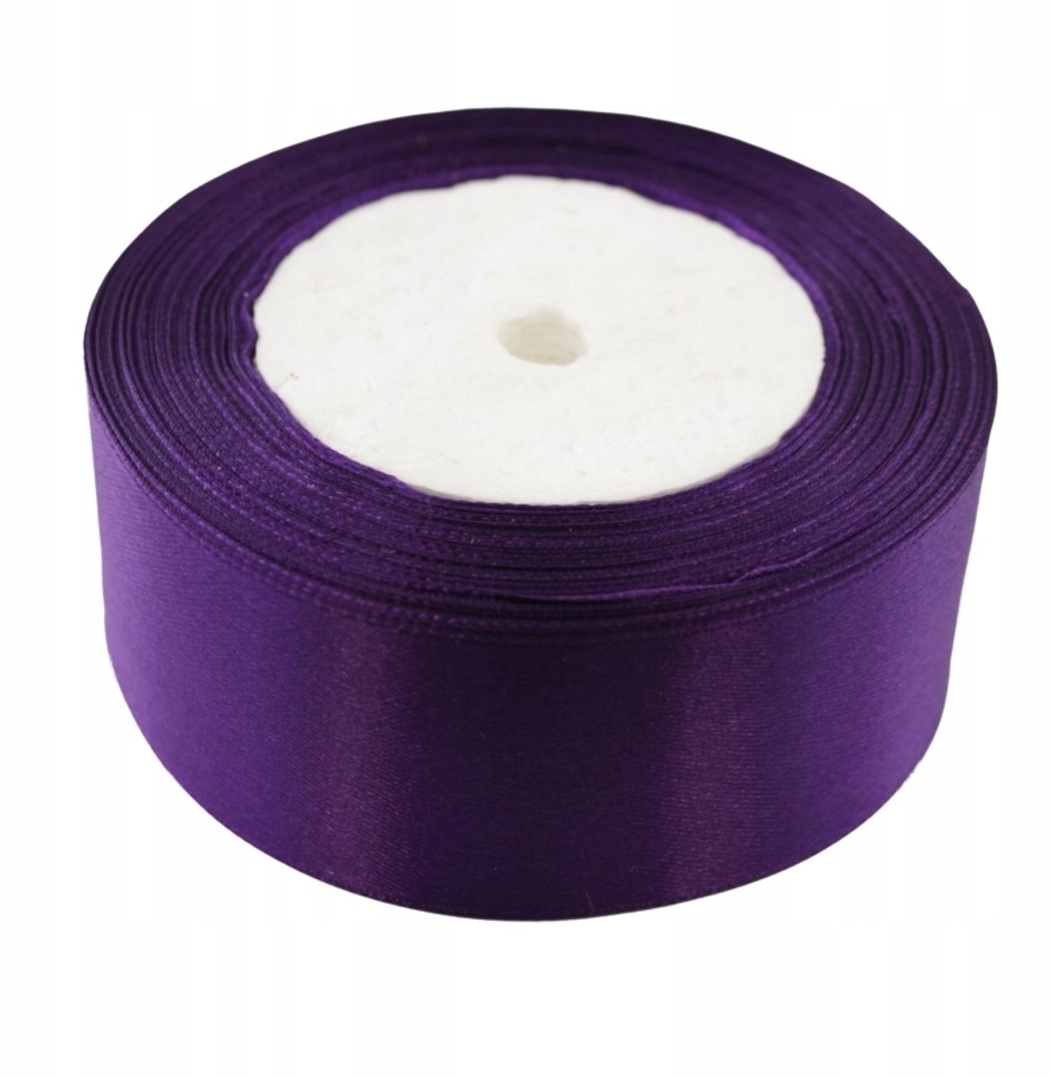 Fioletige Satine Lint Rol 23m - 40mm Breed - Ideaal voor Decoratie & Knutselen