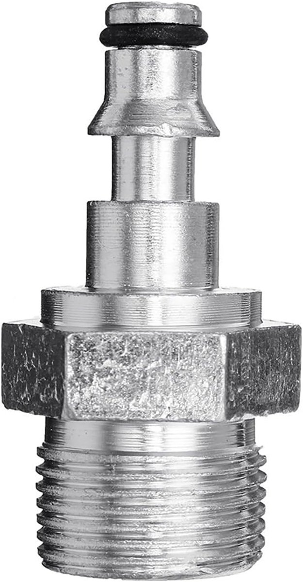 Hogedrukreiniger Koppeling 22mm - RVS - Snelle aansluiting - Ideaal voor carwash - SnelShoppen