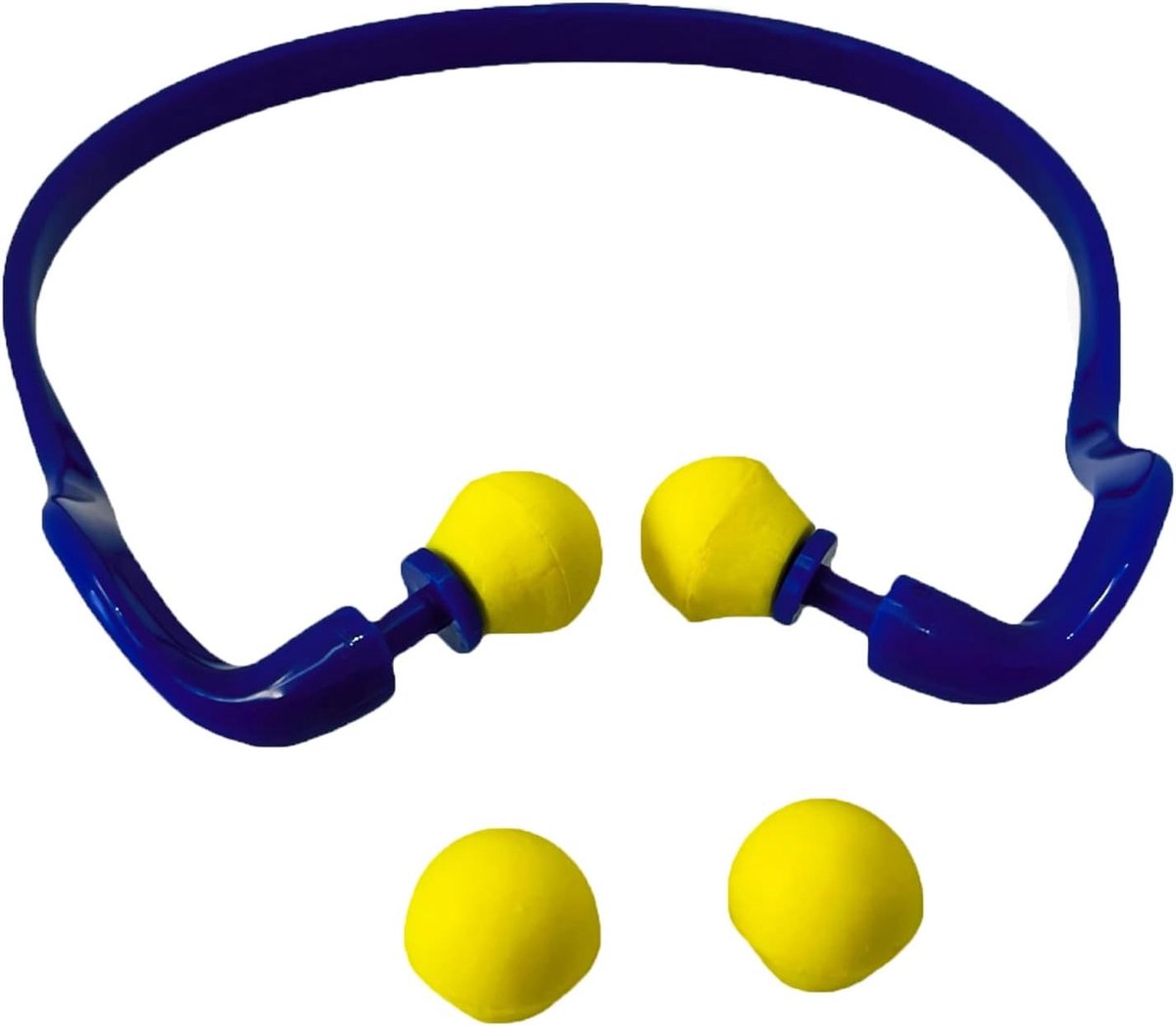 Oordopjes gehoorbescherming silicone 25dB - met koord - ergonomisch ontwerp - ideaal voor werk en concerten - SnelShoppen