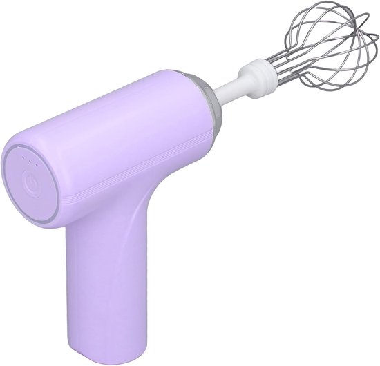 Elektrische Eierklopper - Draadloze Handmixer Garde - Snel Beslag Maken - 3 Snelheden Instelbaar — afbeelding 4