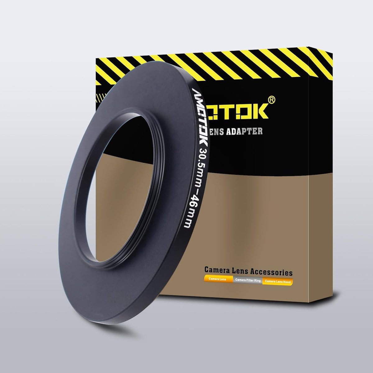 Step Up Ring Filter Adapter 30.5mm naar 46mm - Aluminium - Corrosiebestendig - Verbindt lens met accessoires - SnelShoppen