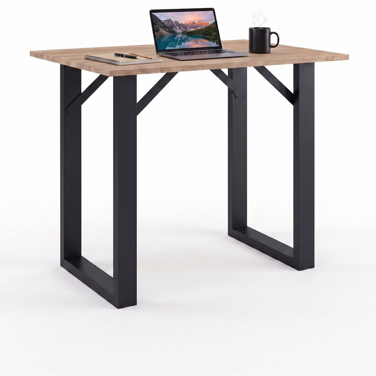 VCM Bartisch 138x80 cm, Tresen, Stehtisch, hoher Tisch, Bartresen, Hochtisch - Xona