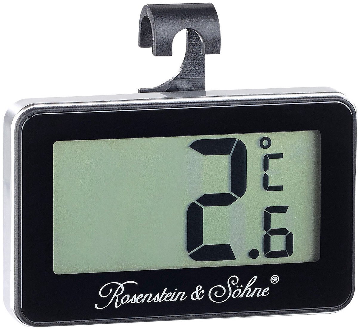 Freezer thermometer digitaal - met magnetische houder - °C/°F weergave - ideaal voor koelkasten en vriezers - ShopVlot