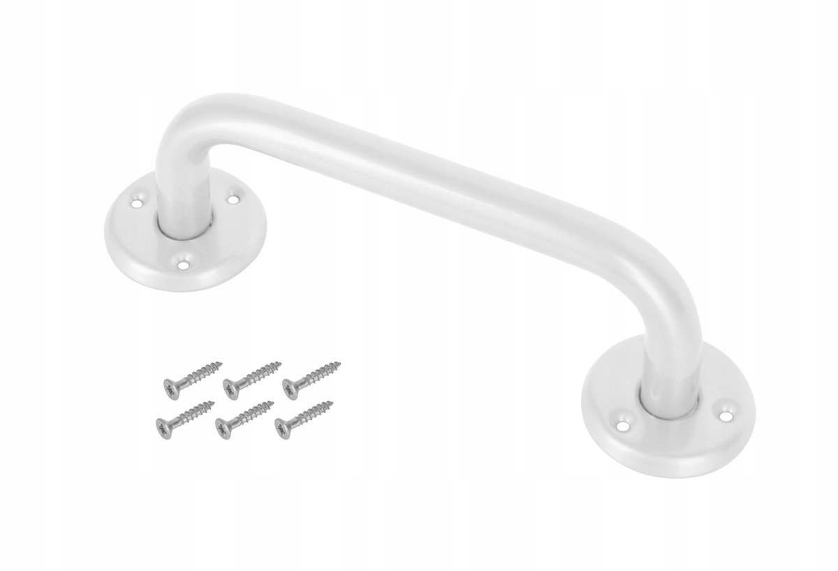 Badgreep 40cm Wit - Stabiele Wandsteun voor Douche en Bad