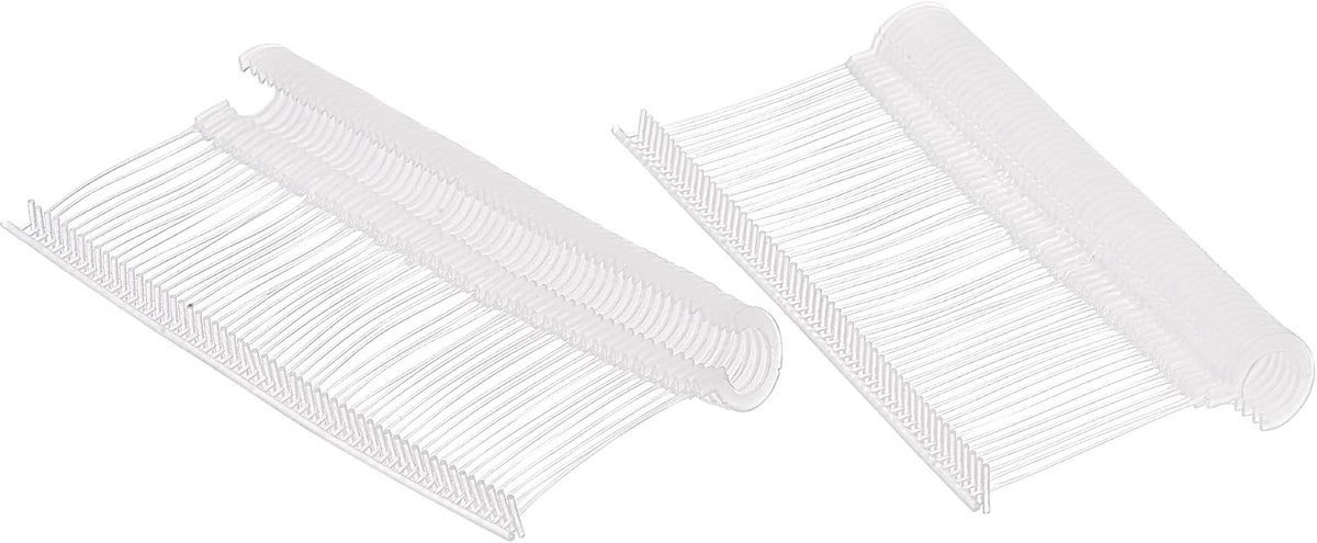 TOP-VIGOR J Hook Standard Tagging Fasteners Plastic Regular for Garment Price Tag Label Tagging Barbs Clear 1.36 Inch - ShopVlot