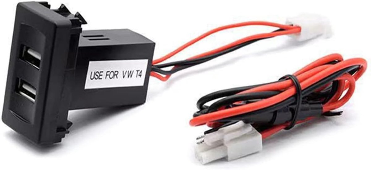USB poort voor Volkswagen-T4 - snelle oplader - plug and play - veilig en gebruiksvriendelijk - ShopVlot