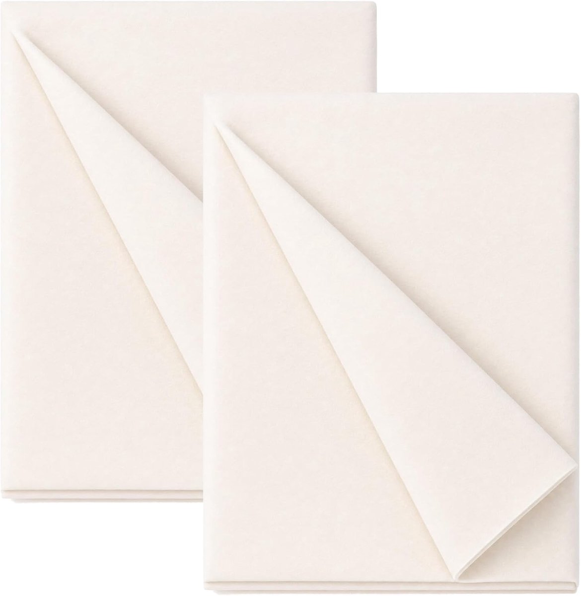 Strijkvlies 90 cm x 1 m - beige - zware polyester - ideaal voor quilten en naaien - ShopVlot