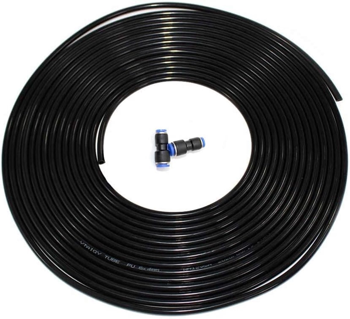 Pneumatische slang 10m - PU-polyurethaan - Flexibel, 6mm x 4mm - Voor compressie luchtgebruik - ShopVlot