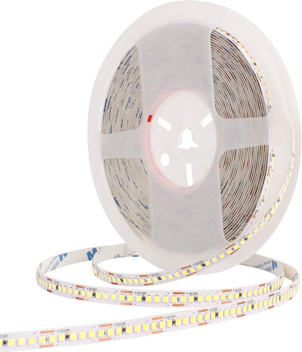 LED strip 24V 10m - 6500K - flexibel en snijbaar - hoge helderheid voor creatieve verlichting - ShopVlot