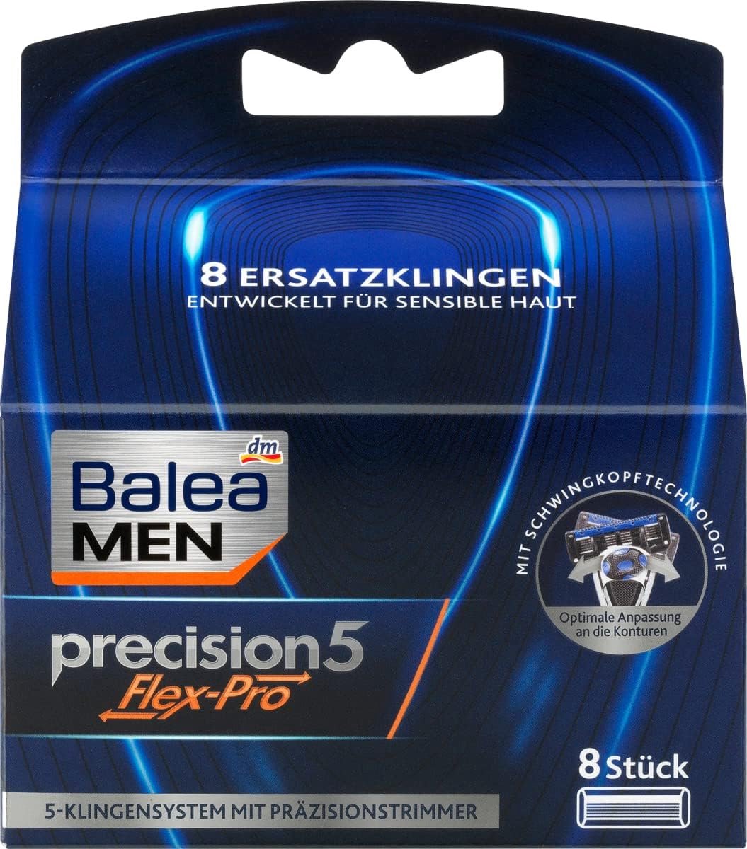 Scheermesjes precision5 Flex-Pro - 5 scherpe messen - flexibele draaikop - voor een comfortabele scheerbeurt - ShopVlot