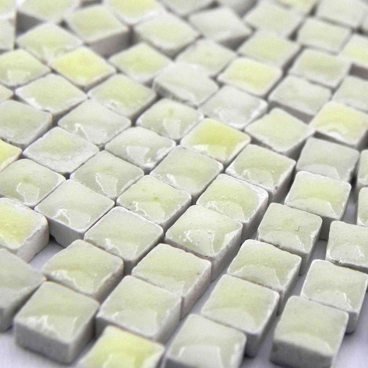Mosaic stenen 5 mm - marfil keramiek - 500 stuks - ideaal voor decoraties - ShopVlot