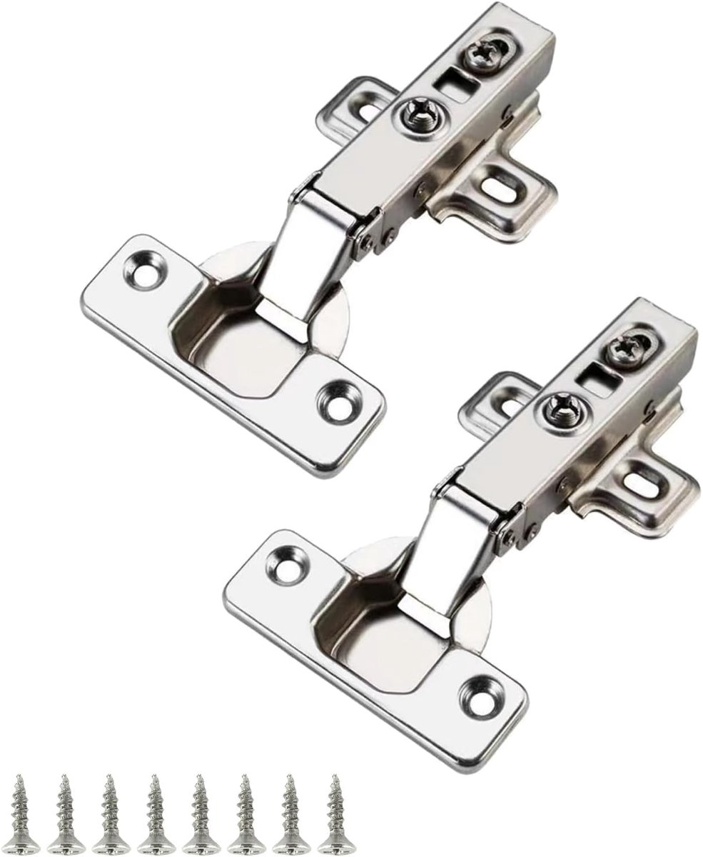 Keukenkastdeurscharnier Soft Close 105° - 35 mm met gasveer - verborgen en roestvrij - eenvoudig te installeren - ShopVlot