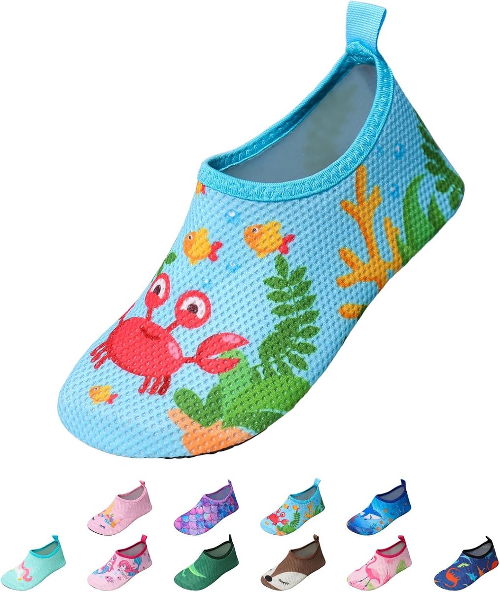 Badschoenen voor meisjes, sneldrogend, antislip, badschoenen voor kinderen, strandschoenen