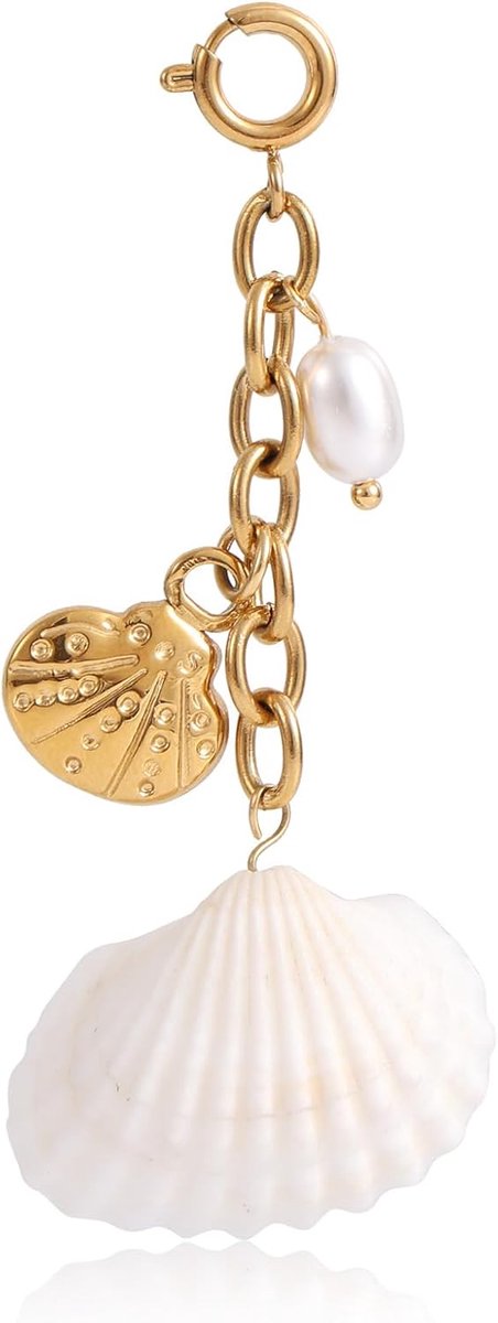 Dames, Strandtasbedel Kustoceaan Sleutelhanger Accessoire Cadeau voor Zomer en Tropisch Vakantie Strandfeest Sieraden