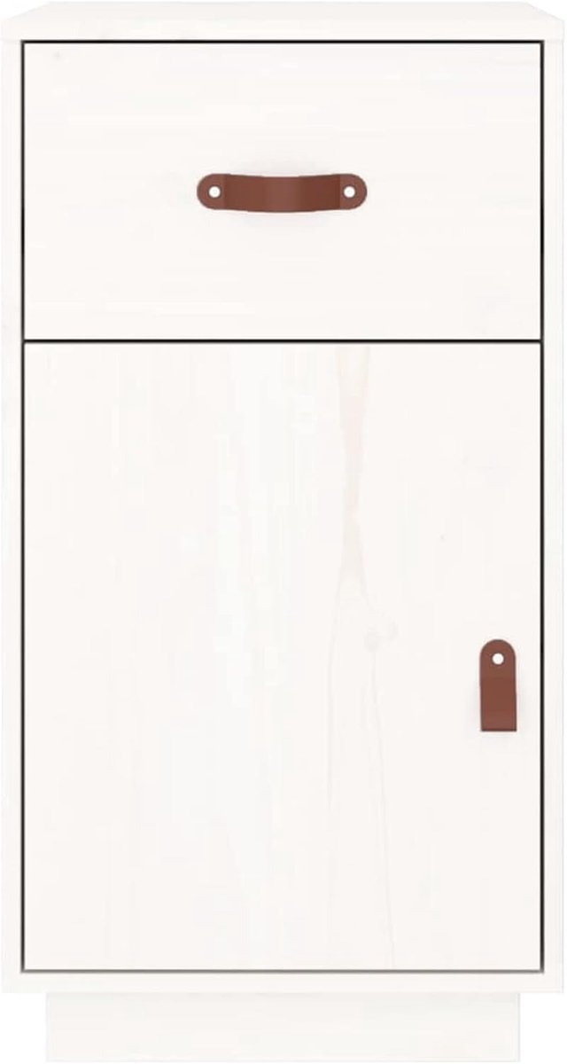 Bureau Met Laden - Computerbureau Werktafel - Thuiswerken Organiseren - Massief Houten Constructie - 40 x 50 x 75 cm thumbnail 6