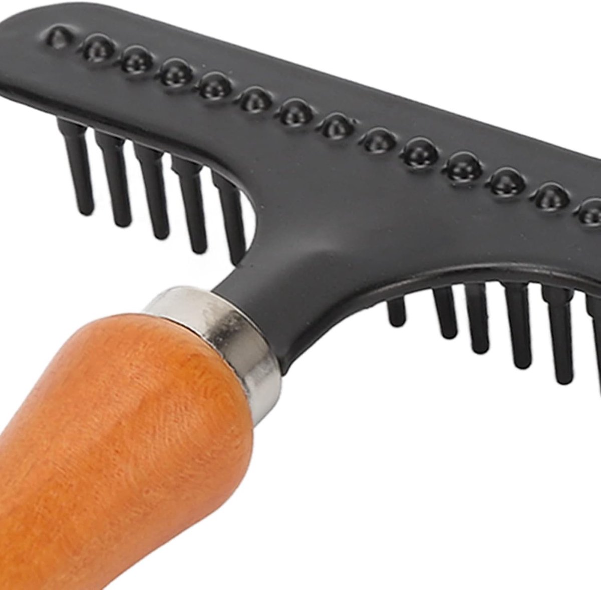 Tapijtkam, handtapijthark, tapijtkam, hark, tapijtborstel, tapijtreiniger, tapijtborstel, reiniging, verzorging, roestvrij staal, haarverzorging, tapijthark voor schoonheidssalon