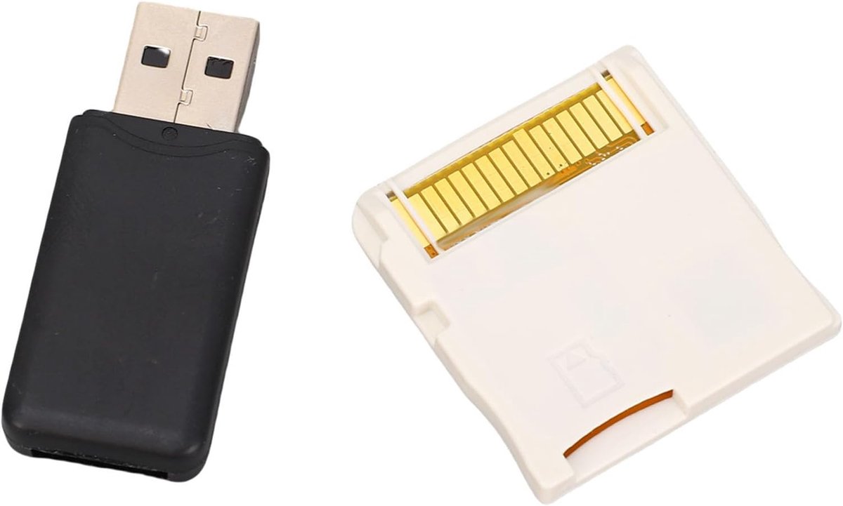 USB-flashkaart voor videogames, 128 G, met kaartlezer (WHITE)