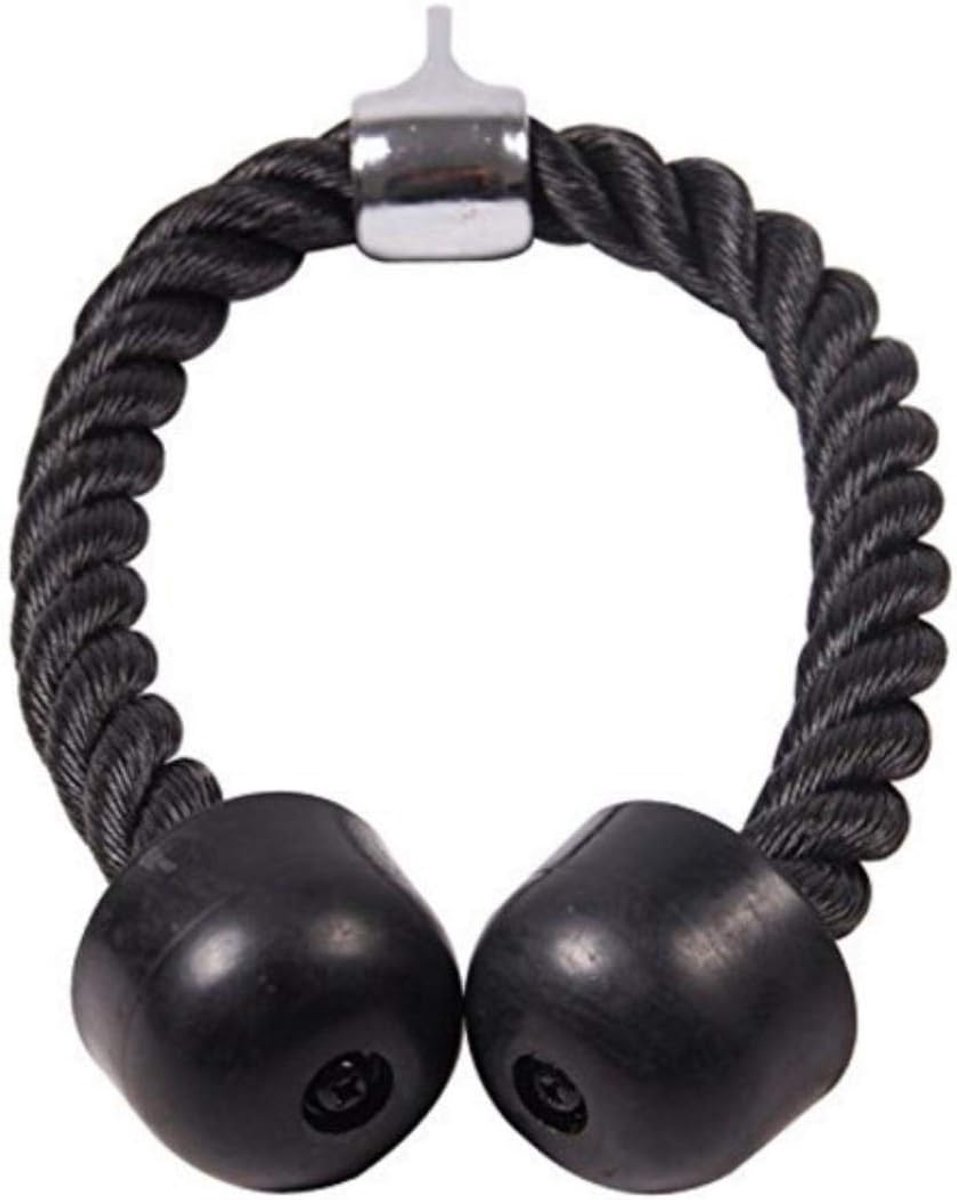 Touw Buik Crunches Kabel Pull Down Laterals Biceps Spiertraining Fitness Body Building Gym Trektouw, dubbele kop
