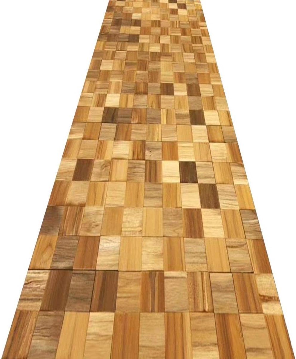 Lange loper tapijten voor hal gebied tapijten Corridor tapijt 3D Imitatie Bamboe Sheet Ontwerp Indoor Outdoor Extra Lange Praktische Pad, Grootte aanpasbaar (Kleur : A, Maat : 1.1x6m)