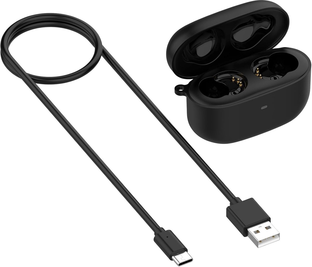 Oplaadhoes voor oordopjes compatibel met Sony LinkBuds S oplaadhoes, vervangende oplader voor oordopjesaccessoires