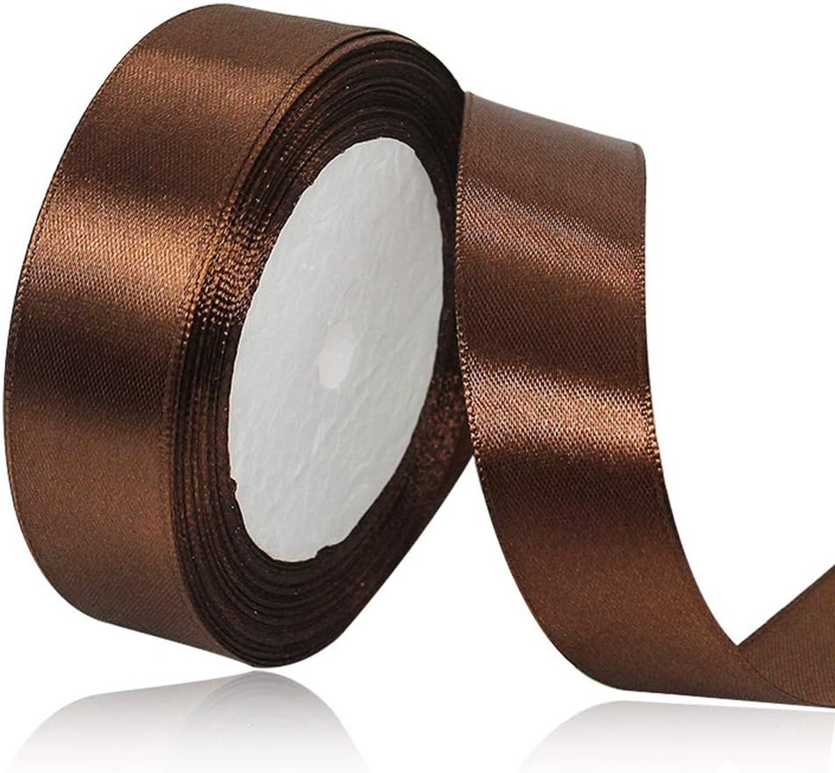 Linten, 25 mm breed, 22 meter lint, cadeaulint voor geschenkverpakkingen, doe-het-zelf handwerk, boeketten, naaiprojecten, strikken maken, verjaardags- en bruiloftsdecoraties
