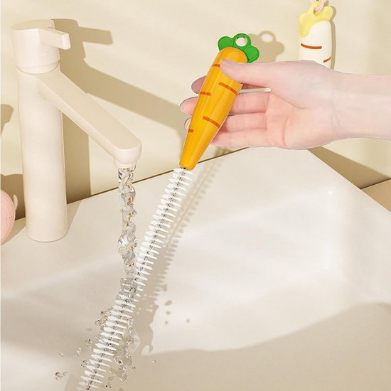 Gootsteenontstopper voor Haar Pijpbescherming Ontstopper Reiniger | Gootsteen Ontstoppingsveer voor Verstopte Afvoer Tool Voor Riool Badkuip Toilet Station School Thuis Camper Appartement — afbeelding 2