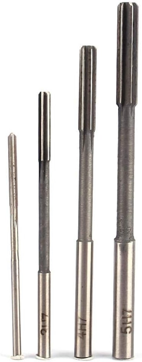 Reamer 10mm - HSS H7 - Rechterschacht - Vermindert wrijvingsweerstand - SnelShoppen