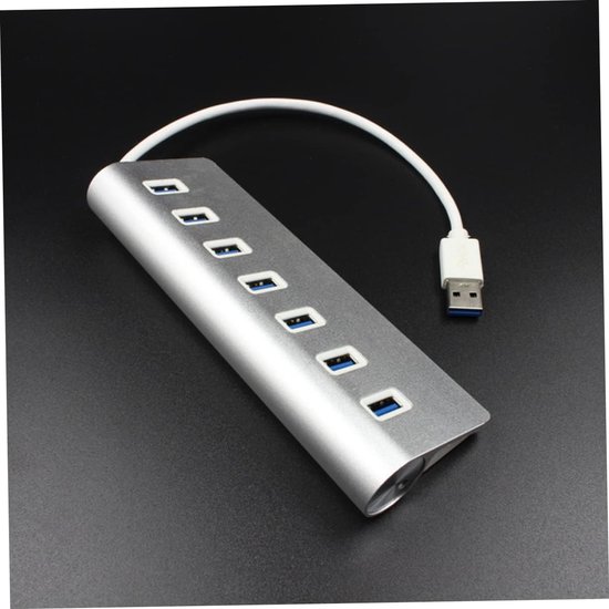 Draagbare Data Hub - USB Hub Extender - Computer Uitbreiding - 7 USB 3.0 Poorten — afbeelding 3