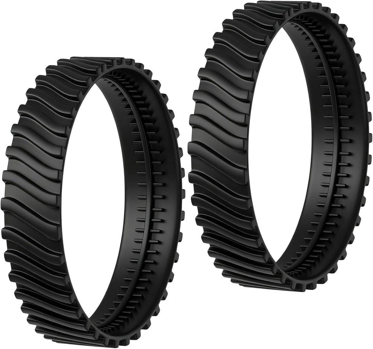 Set van 2 rupsen voor robotreiniger - vervangingswiel - voor Zodiac MX8 MX6 - optimale zwembadreiniging - SnelShoppen