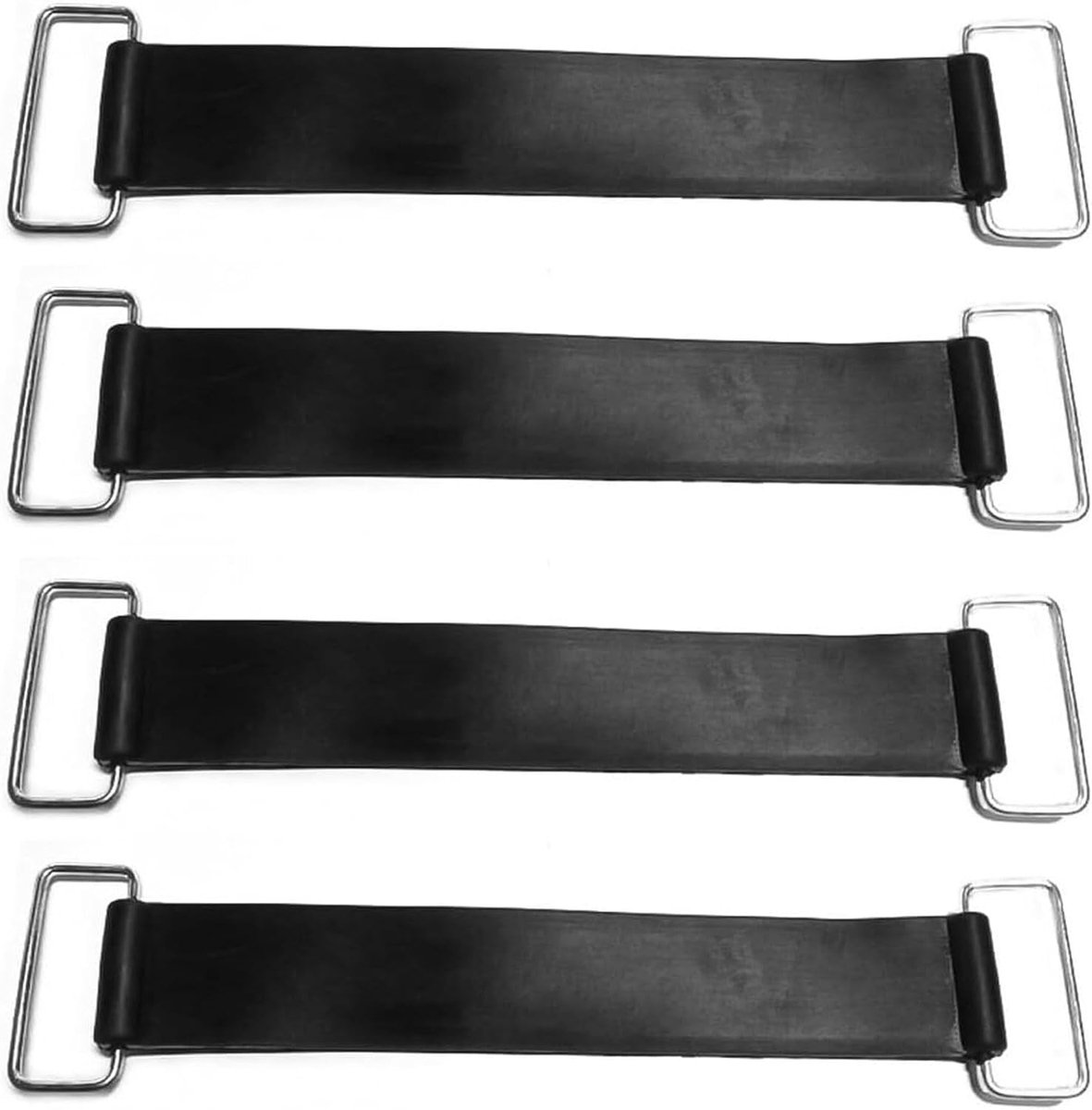 Motorfiets batterij band 4 stuks - elastisch gummi - stevige houder - veilig bevestigen - SnelShoppen