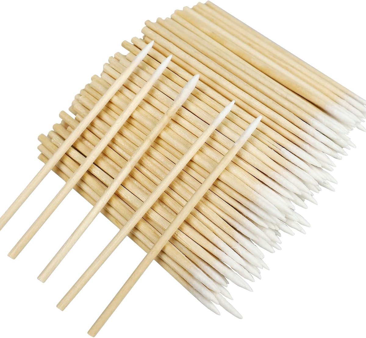 Wattenstaafjes 800 stuks - 7 cm - katoen - precisiepunt voor make-up - ShopVlot